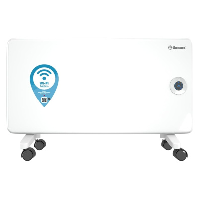 Электрический конвектор Термекс THERMEX Frame 1500E Wi-Fi ЭдЭБ01631 эффективно обогревает помещение площадью до 20 кв.м