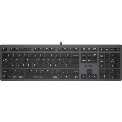 Клавиатура проводная A4TECH Fstyler FX50, USB, 109 кнопок, серая, 1624628