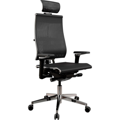 Кресло руководителя МЕТТА Y 4DF B2-5D - YM93 /Kc00/Nc00/D15P/H13mM-3D(M26.B35.G25.W03) (Черный)