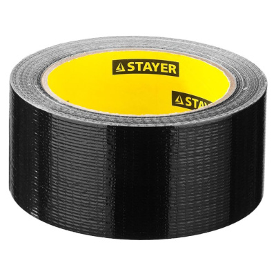 Армированная лента STAYER Professional, 48мм х 45м, черная