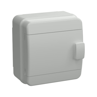 Корпус IEK TEKFOR КМПн-6 IP65, серый, непрозрачная дверь, пластиковый