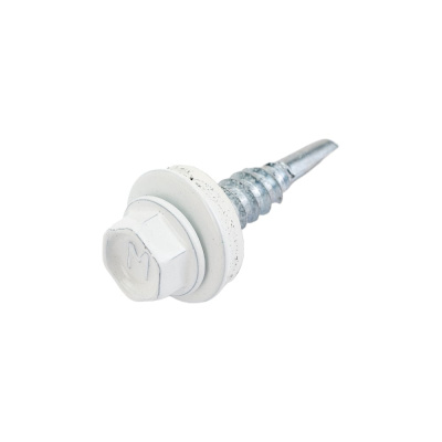 Саморез по металлу Daxmer 5,5x25 RAL 9003 250 шт