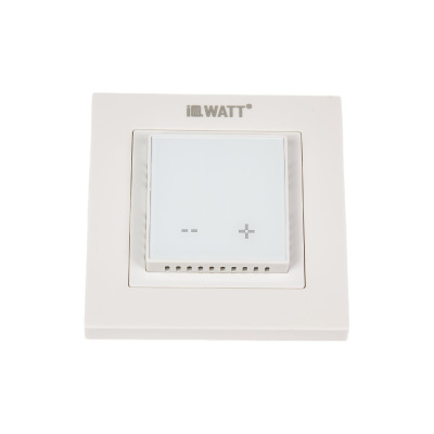 Терморегулятор для теплого пола IQWATT IQ THERMOSTAT D с сенсорными кнопками, не программируемый