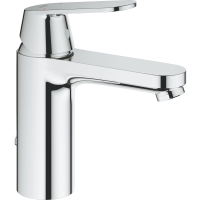Однорычажный смеситель для раковины GROHE Eurosmart Cosmopolitan с цепочкой, средний излив