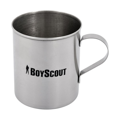 Туристическая кружка BOYSCOUT 400 мл, нержавеющая сталь