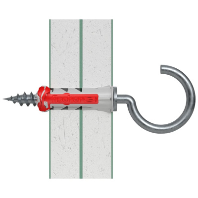 Дюбель с полукольцом fischer DUOPOWER 10x50 RH G K NV