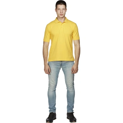 Рубашка Поло (190г.) кор.рукав желт.(XXXL)