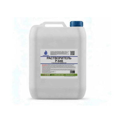 Растворитель Р-646 AKROMIX ТУ 20.30.22-002-40060058-2021 в канистрах 9,2 л