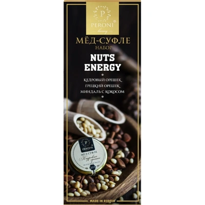 Мед-суфле 'Nuts Energy' 3x30г, набор