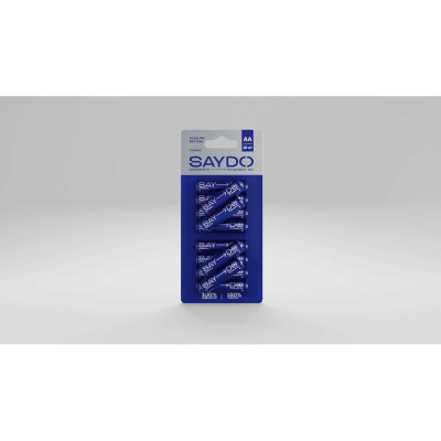 Батарейки алкалиновые SAYDO « Medium» размер АA, блистер 12 шт. SME103