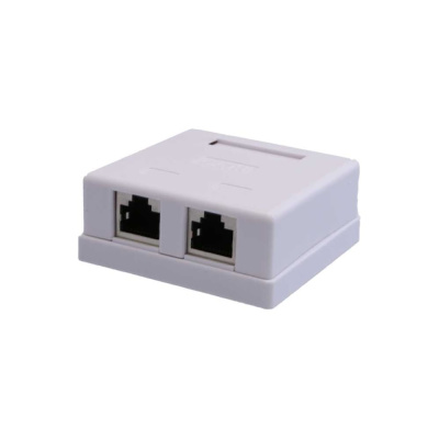 Компьютерная розетка SUPRLAN 8P8C (RJ-45), FTP, 6, 2 порта (DIY)