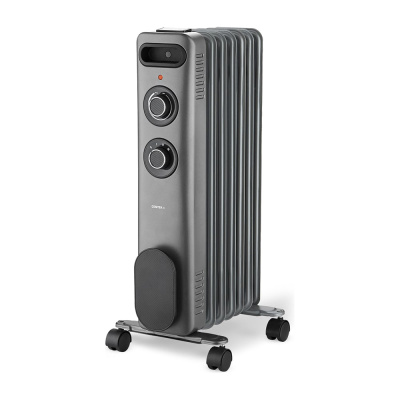 Масляный обогреватель Centek CT-6232-7 (серый) 7 секций (20м) 1500Вт, 3 режима защита от перегрева CT-6232-7 GRAY