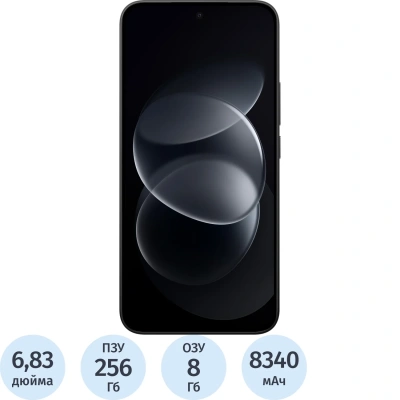Смартфон Xiaomi Redmi Note 17 Pro 5G RU 8+256 Black