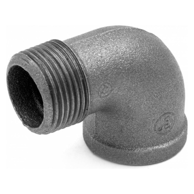 Проходной угольник чугун Fittex PLUS Ду 40 1 1/2" ВР/НР