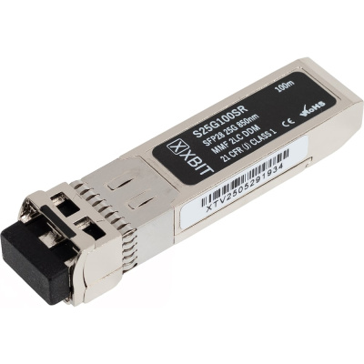 Модуль XBIT SFP28 25G двухволоконный SR 100м