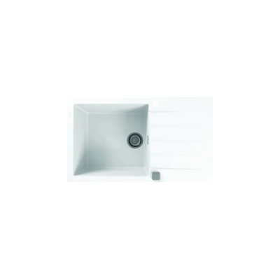Мойка ALVEUS GRANITAL CADIT 40 ARCTIC - G11 860х500 1X в комплекте с сифоном