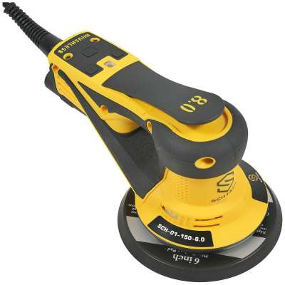 Шлифовальная машинка ручная SCHTAER 220V/50Hz, 350W, эксцентрик 8,0 мм