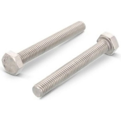 Болт ЦКИ DIN933, М10x14, с шестигранной головкой, 5.8, Ц, SW 17, 2 шт