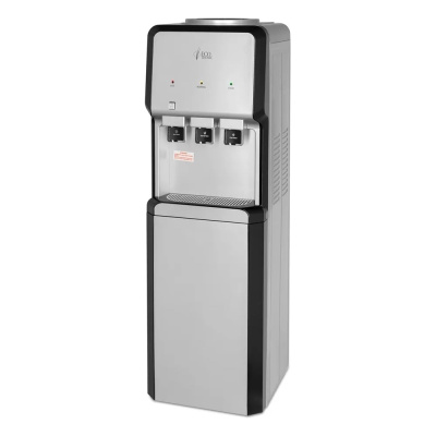 Напольный кулер ECOTRONIC V33-LCE silver-black электронное охлаждение