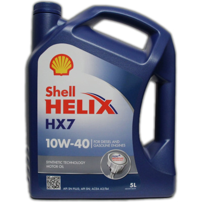 Моторное масло SHELL HELIX HX7