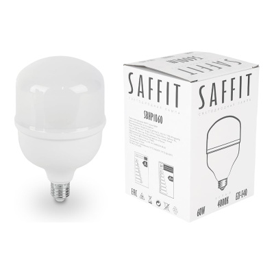 Светодиодная лампа SAFFIT SBHP1060 60W 230V E27-E40 4000K
