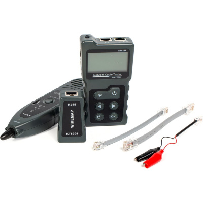 Кабельный тестер КВТ с PoE KT 8209 PROLINE