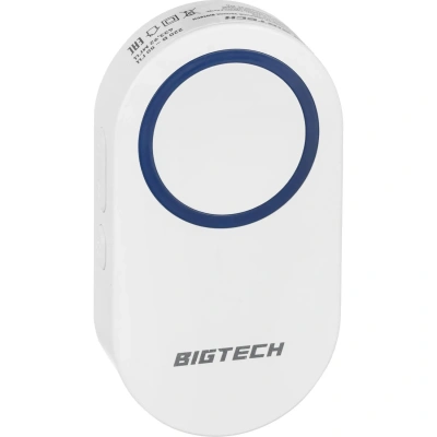 Звонок дверной Bigtech DB02V-1B1R-WH-100,беспроводной