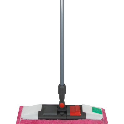 Швабра с плоским мопом NV 40 см, красный NV-MOP400R