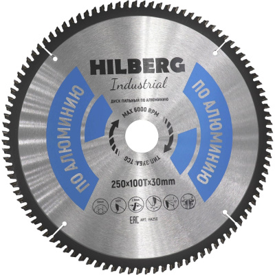 Пильный диск по алюминию Hilberg Hilberg Industrial HA250