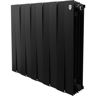 Радиатор биметаллический ROYAL THERMO PianoForte 500 Чёрный - 10 секц.