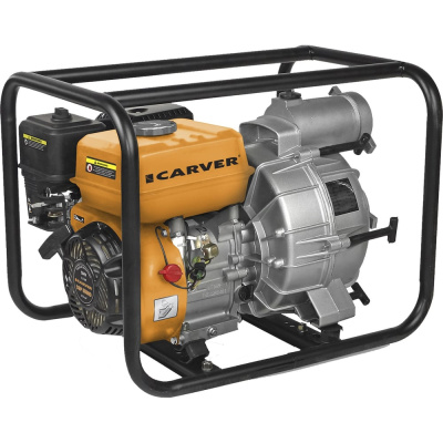 Мотопомпа для грязной воды CARVER CGP 5580 D