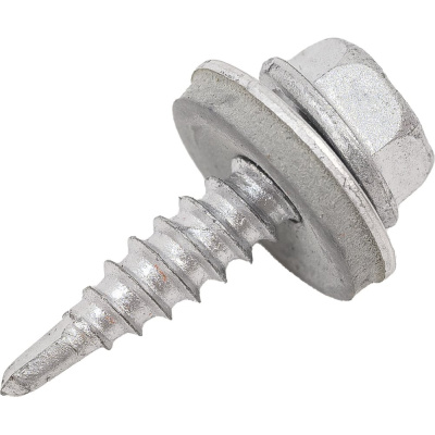 Самосверлящий винт Fasty sd02 c шайбой, 4.8x20 мм, Magnisilver