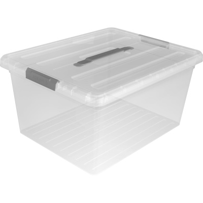 Ящик для хранения FunBox, Стандарт, с ручкой, 505х396х250 мм