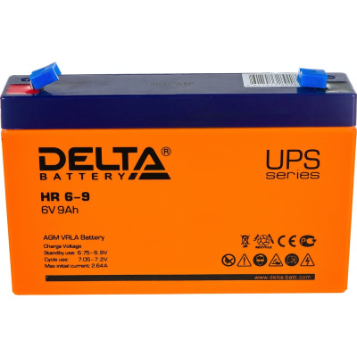 Батарея аккумуляторная Delta HR 6-9