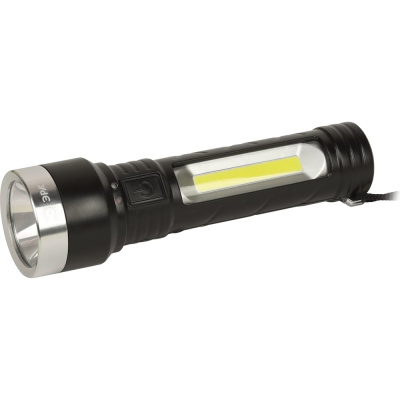 Универсальный аккумуляторный светодиодный фонарь ЭРА UA-501 COB+LED, 5 Вт, резина