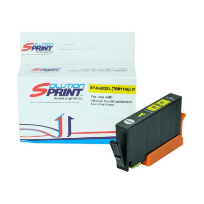Картридж Solution print Solutionprint SP 903XL (T6M11AE) для HP, желтый