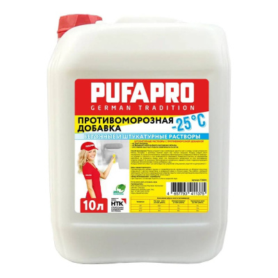 Противоморозная добавка PUFAPRO 10 л -25