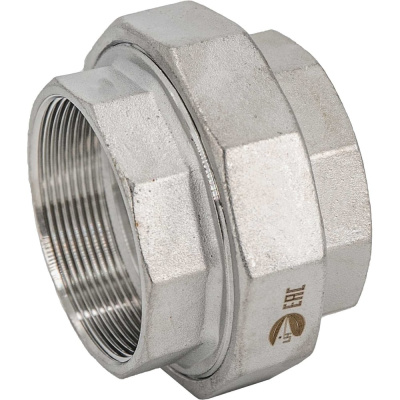 Американка NEWKEY конусная, вр/вр нержавеющая, AISI304 DN65 (2 1/2), (CF8), PN16 NK-ADC65/4
