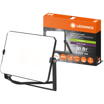 Прожектор светодиодный LEDVANCE FL ECO 50W740 BK 18x1 G4RU LEDV
