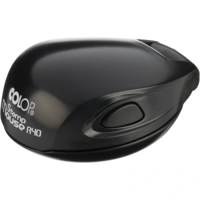 Оснастка для печати кругл. карман. Stamp Mouse R40 черная Colop