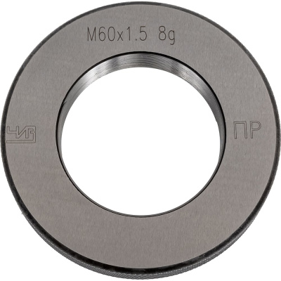 Калибр-кольцо ЧИЗ М 60x1,5 8g ПР