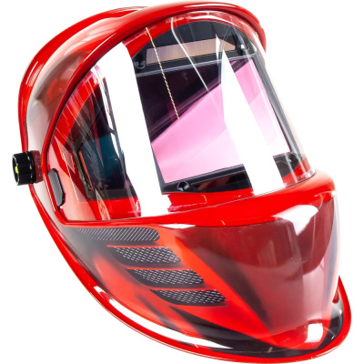 Маска сварщика FOXWELD КОРУНД МЕГА красная, ф-р MEGA LED