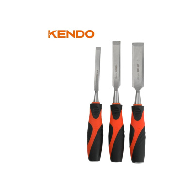 Набор плоских стамесок KENDO 3 шт