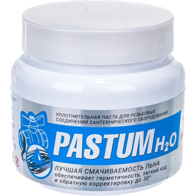 Паста для сантехнического оборудования ВМПАВТО Pastum H2O, 400 г, банка