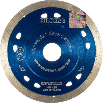 Отрезной алмазный диск Hilberg Hilberg Extra Thin