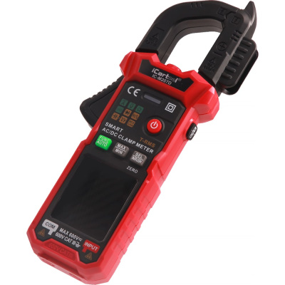 iCartool IC-M206D — токовые клещи AC/DC до 600А с функцией мультиметра