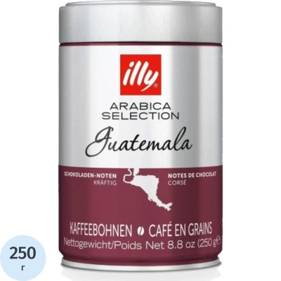 Кофе в зёрнах illy Guatemala 250 г ж/б