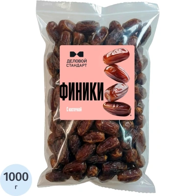 Финики Деловой Стандарт сушеные с косточкой, 1кг