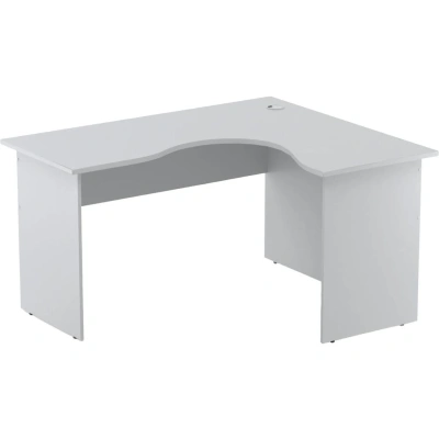 Стол эргономичный правый Easy One LT 22/16 1400x1200x740 серый