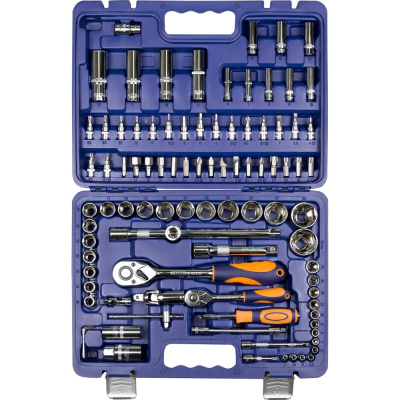 Набор инструмента HELFER 1/2 Dr и 1/4 Dr 94 пр